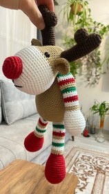 Resim El Yapımı Amigurumi Geyik 
