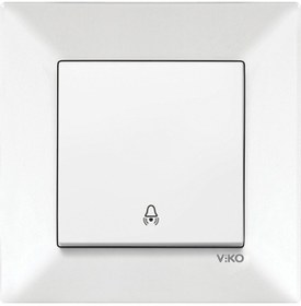 Resim Viko Meridian Zil Anahtarı Çerçeveli 