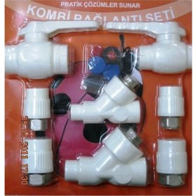 Resim Türkoğlu AK TEK PP-R PRATİK REKORLU 8’’Lİ KOMBİ MONTAJ SETi 