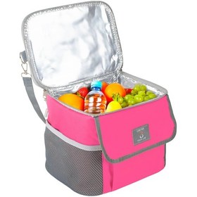 Resim Best Çanta Pro+ 10 Litre Termos Piknik Çantası Yalıtımlı Termal Soğutucu Buzluk Çanta Pembe 