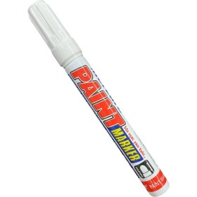 Resim Ennalbur Mercure Paint Marker Beyaz Bilyalı Kalem 