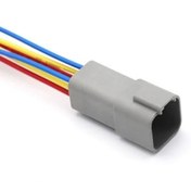 Resim DEUTSCH Dt04-6p Dişi Konnektör 6 Pin Kablolu 