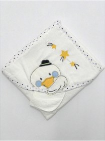 Resim Babylino Sevimli Ördek Kundak Havlu 