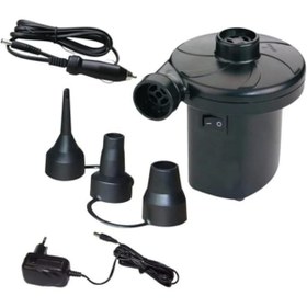 Resim Genel Markalar Outdoor DC 12V/220V Elektrikli Hava Pompası – Şişirme ve Hava Boşaltma 