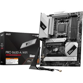 Resim Msı Pro B650-a Wıfı Am5 Ddr5 7600mhz Oc Hdmı Dp 3x M.2 Usb 20 Gbps 2.5g Lan Wı-fı 6e Atx 