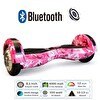 Resim Citymate Smart Balance Elektrikli Kaykay Hoverboard 8.5" Akıllı Dengeli Ledli Bluetooth Hoparlörlü Pembe 