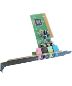 Resim Navidata Nvd-63 4.1 Kanal Pcı Ses Kartı (WİNDOWS10 VE 32 BİT ÜZERİ ÇALIŞMAZ) 