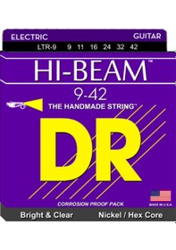 Resim Dr Ltr-9 Hi-beam Elektro Gitar Teli Light 9-42 
