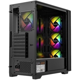 Resim Fazeon F7 650w 80+ Mesh Argb Atx Bilgisayar Oyuncu Kasası 