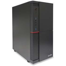 Resim Quadro Solid DHA-34825 i5 3470 3.2GHZ 8 GB 256 GB SSD ONB VGA FreeDOS Masaüstü Bilgisayar 