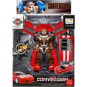 Resim Osense 1:24 Sesli ve Işıklı Dönüşebilen Robot 22 cm 