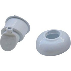 Resim Muff Matik Kokumatik Lavabo Sifonu Çekvalfi Koku Önleyici 