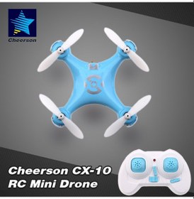 Resim Yifomall Mavi Cx-10 Mini Rc Dronu - 2.4g Frekans, 6 Eksen Jiroskop, 20-50m Kumanda Mesafesi, 3-5 Dakika Uçuş Süresi Mavi 