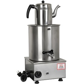 Resim Anka Paslanmaz Mega Çay Makinası 1 Demlikli 7 Litre 