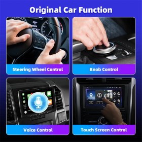 Resim Serfhyff Araba Kablosuz Android Auto Carplay Adaptörü Akıllı Araba Aı Kutusu (Yurt Dışından) 