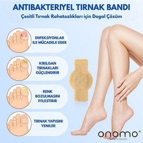 Resim Health Tırnak i Bandı Hidrojel Tırnak Bakımı 12 Adet 