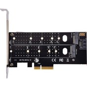 Resim Pcı e 3.0 X4 to m2 ngff -nvme ssd kart adaptörü PCIE 3.0 X4 to m2 ngff -nvme ssd kart adaptör