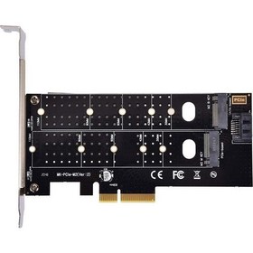 Resim Pcı e 3.0 X4 to m2 ngff -nvme ssd kart adaptörü 