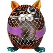 Resim Ximistore9 Metal Kedi Para Kazanesi - Ev Dekoru Ve Tasarruf Aracı, Sevimli Kedi Desenli Çelik Para Kutusu 