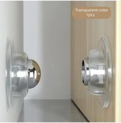 Resim Xuweiwei 1 Adet Hızlı Kurulum Manyetik Silikon Kapı Tutucu - Transparan Dayanıklı Plastik Ve Kauçuk 