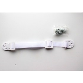 Resim Portakal Safety Dolap Sabitleme Kayış Beyaz 1 Adet 