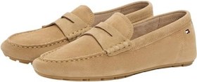 Resim Tommy Hilfiger FLAG SOFT SUEDE DRIVER LOAFER AyakkabıKadın 