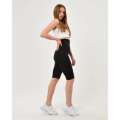 Resim Sauna Suit Ekstra Yüksek Bel 3 Kademeli Agraflı Maksimum Terleten Termal Şort 