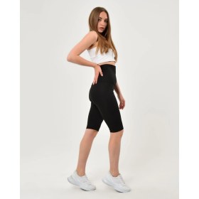 Resim Sauna Suit Ekstra Yüksek Bel 3 Kademeli Agraflı Maksimum Terleten Termal Şort 