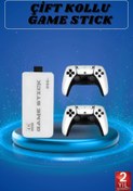 Resim KAKTÜS JACK Game Stick 4K Retro Çift Kollu Atari Oyunlari +20000 Oyunlu Konsol Nostalji 
