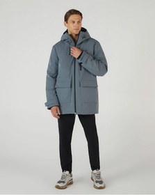Resim Skechers Gri Erkek M Outerwear Coated Jacket Mont S242049-003 