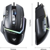Resim Rogfer Aula S12 Pro 12800dpı Kablolu Rgb Oyun Faresi Beyaz Diğer - White Diğer 