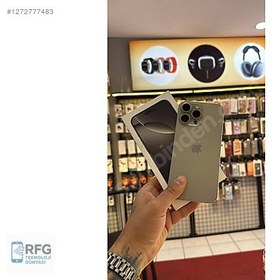 Resim Apple iPhone 16 Pro Max İkinci El TR | 256 GB | Natürel Titanyum 