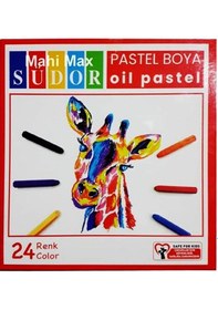 Resim Südor 24 Renk Köşeli Oil Pastel Boya 