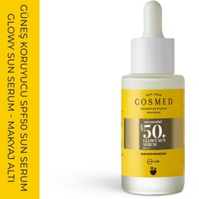 Resim Cosmed SPF50 Glowy Sun Serum 30 ml 