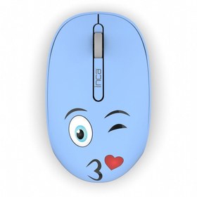 Resim Inca Weeny Iwm-245rb Desing 3d Wireless Mouse- Mavi 