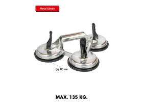 Resim Eratool Cam Vantuzu 3lü Metal Gs-3 ERA13005 