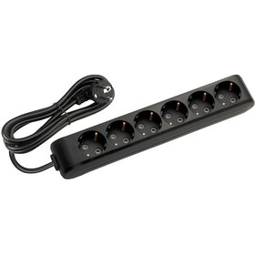 Resim Viko Multi-let 6'lı Grup Priz Topraklı Çocuk Korumalı 3 Metre Siyah - 90133603 