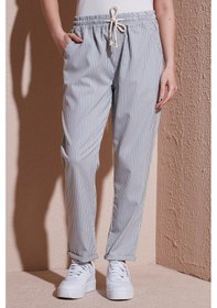 Resim Fashion Friends Bayan Pantolon 25y0344k1 Gri Gri 