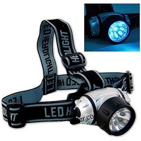 Resim En Uygun Fiyata Wt-042 Watton 9 Ledli Kafa Feneri Siyah 