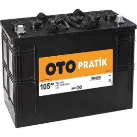 Resim Otopratik 12v 105ah Amper Akü (DEPOZİTOSUZ) 