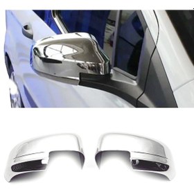 Resim Ford Courier 2018 Ve Üzeri Abs Krom Ayna Kapağı 2 Prç 