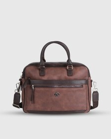 Resim David Jones Evrak Çantası Dj357 Kahve 