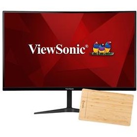 Resim VIEWSONIC 27" VA VX2718-2KPC-MHD 1MS 165HZ KAVISLI GAMING MONITOR + WOODPAD 10 GRAFIK TABLET 