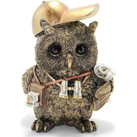 Resim Polyester Baykuş Figürü Dekoratif Hediyelik - 