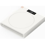 Resim Three Beans LED Dijital Ekran Isıtma Coaster Evrensel 5 Hızlı USB Fiş Kupa Mat (Yurt Dışından) 