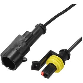 Resim Tek Kablolu Karşılıklı Konnektör Soket Su Geçirmez 300v-10a 