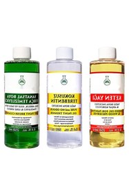 Resim markentegra Yağlı Boya Seti, 3x250ml, Kokusuz Terebentin, Keten Yağı ve Fırça Temizleyici 