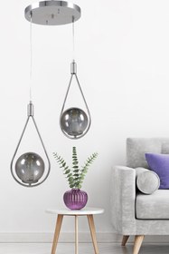 Resim Begüsa Meksika 2.li Krom Füme Glob Cam 