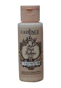 Resim Cadence Style Matt Fabric Kumaş Boyası F-610 Pastel Pembe 