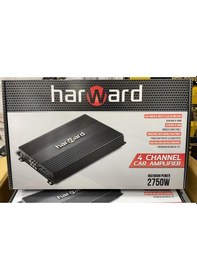 Resim Harward 4 Kanal Oto Amfisi 4 Ohm 4x50 Rms 2750 W Max Power 